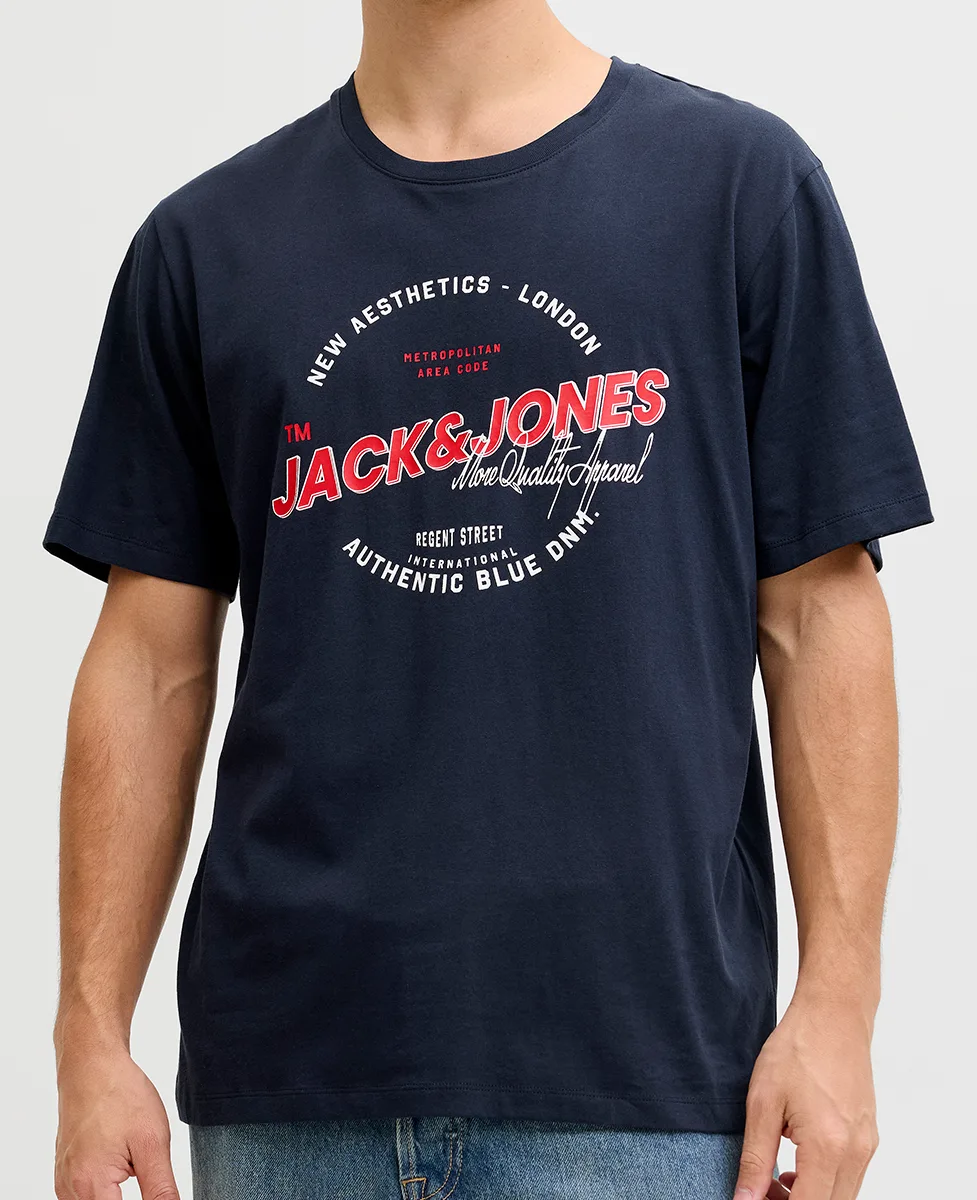 Jack and Jones Majica Logo Tee Standard Fit - Image 3