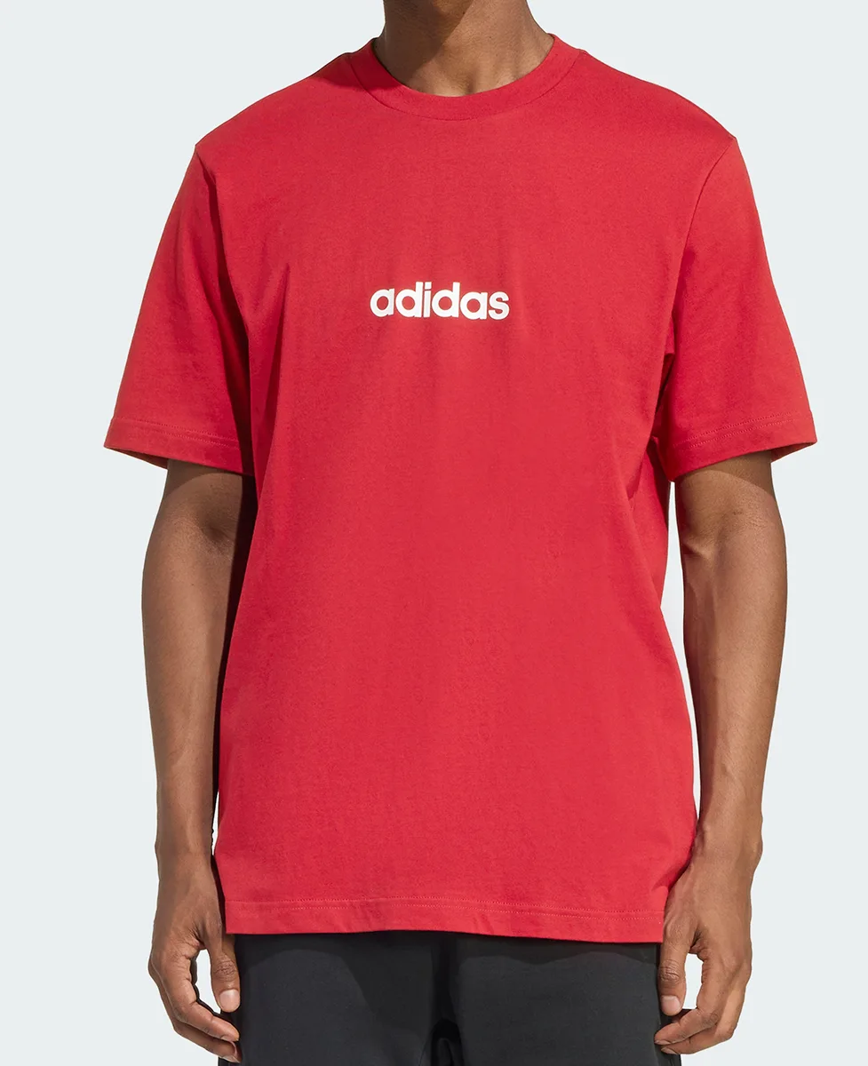 Adidas Majica Essentials Linear Single Jersey Tee - Image 2