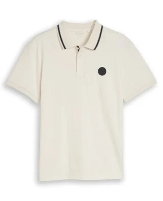 Tom Tailor Majica Jersey Polo with Logo Badge - Image 3