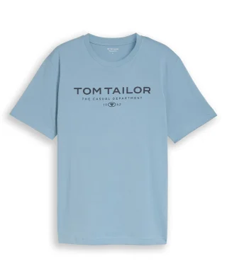 Tom Tailor Majica With Logo Print - Image 3