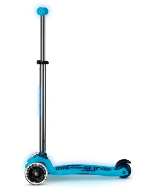 Alternative view of Micro Romobil Maxi Deluxe Glow Led Plus Crystal Blue