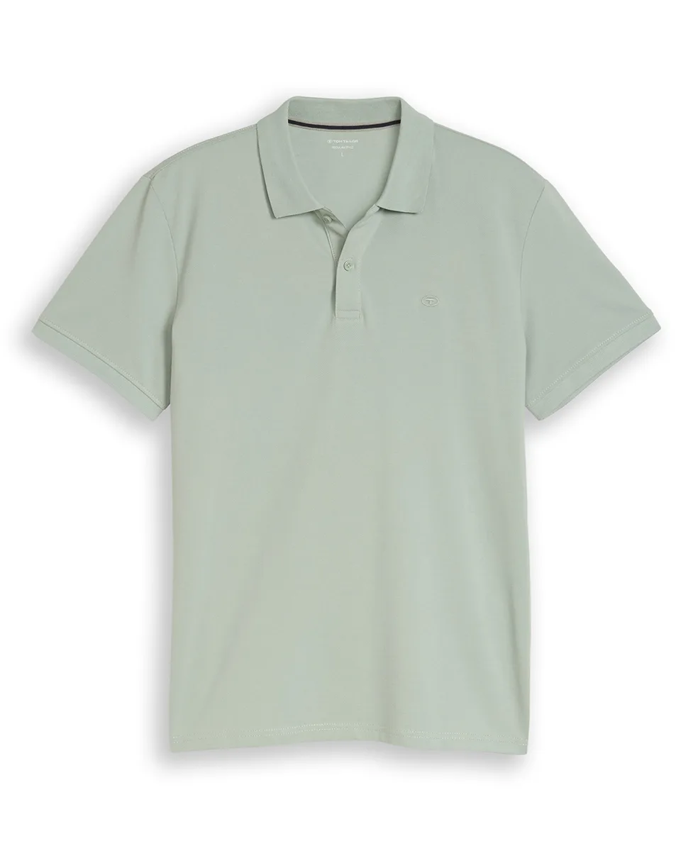 Tom Tailor Majica Polo Piqué With Embroidered Logo - Image 3