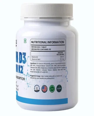 Alternative view of Muscle Freak Vitamin D3+ Vitamin K2