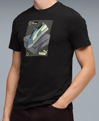 Puma Majica Graphic Sneaker Tee - Image 3