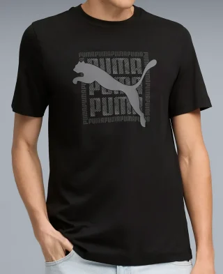 Puma Majica Graphic Wording Tee - Image 3
