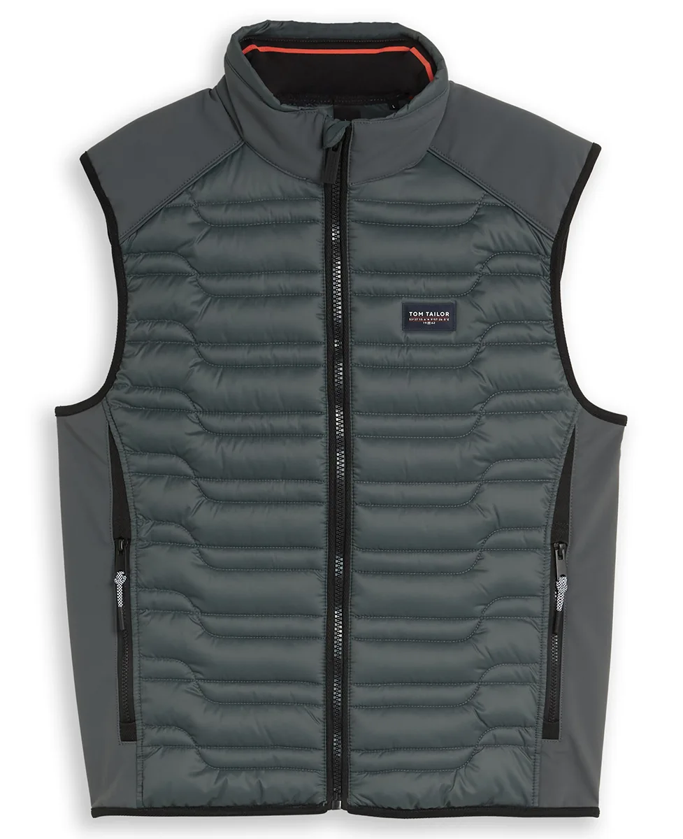 Tom Tailor Prsluk Hybrid Quilted - Image 3