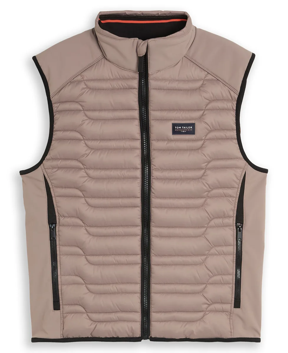 Tom Tailor Prsluk Hybrid Quilted - Image 2