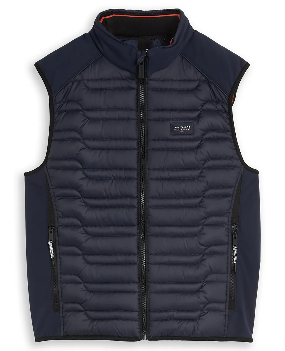 Tom Tailor Prsluk Hybrid Quilted - Image 2