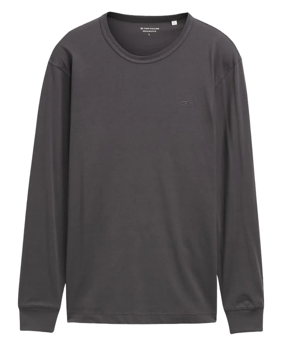 Tom Tailor Majica Basic Longsleeve - Image 3