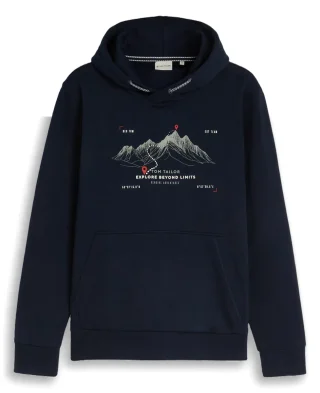 Tom Tailor Dukserica Printed Hooded - Image 3