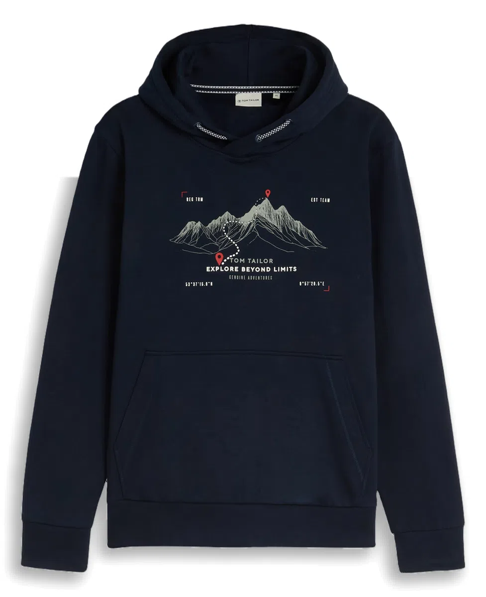Tom Tailor Dukserica Printed Hooded - Image 3