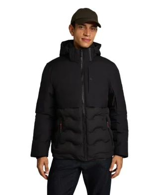 Tom Tailor Jakna Hybrid Puffer Jacket with Detachable Hood